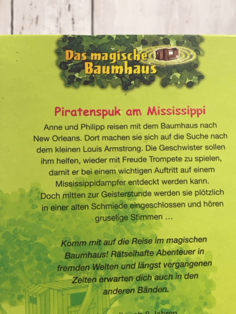 das magische Baumhaus Buch Piratenspuk am Mississippi