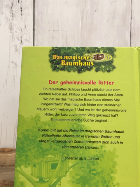 das magische Baumhaus Buch Der geheimnisvolle Ritter