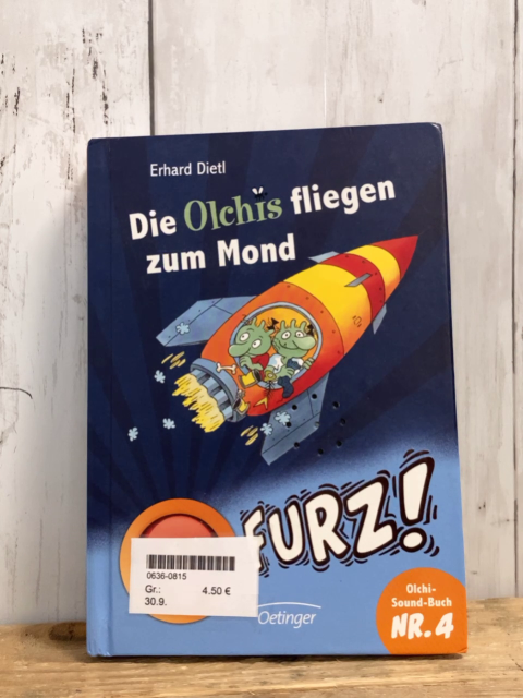  Buch Die Olchis fliegen zum Mond
