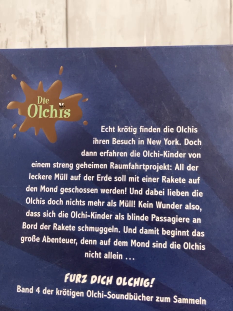  Buch Die Olchis fliegen zum Mond