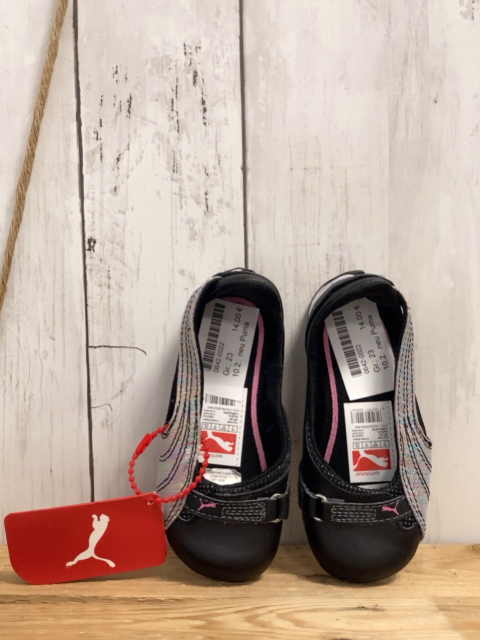 neu Puma  Schuhe  Gr. 23  schwarz grau mit Glitzer 