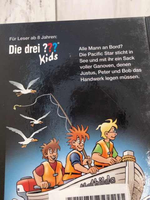 Drei??? Kids  Buch Blinde Passagiere 