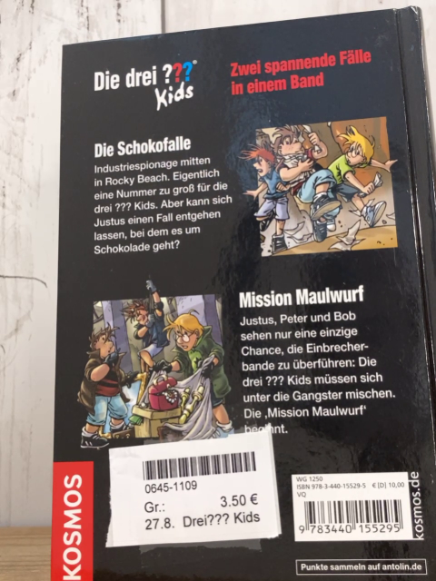 Drei??? Kids  Buch Schatzräuber 