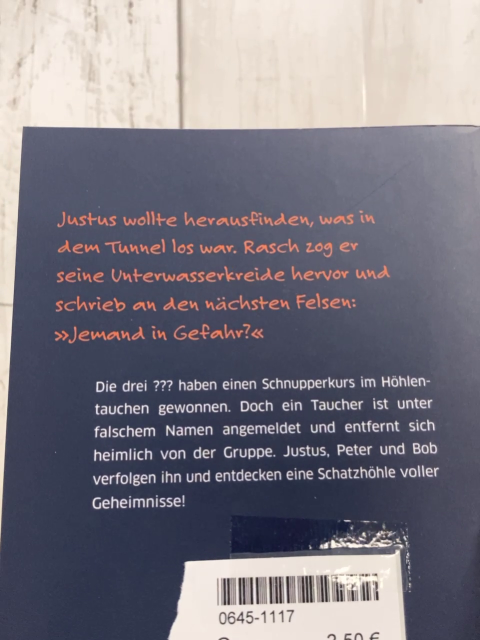 Drei??? Kids  Taschenbuch In der Schatzhöhle 