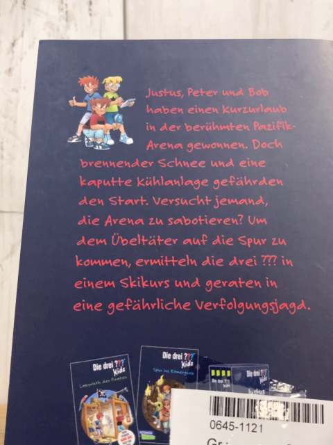 Drei??? Kids  Taschenbuch Brennendes Eis 