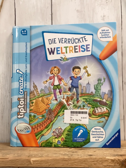 Tip Toi  Pappbuch Die verrückte Weltreise 