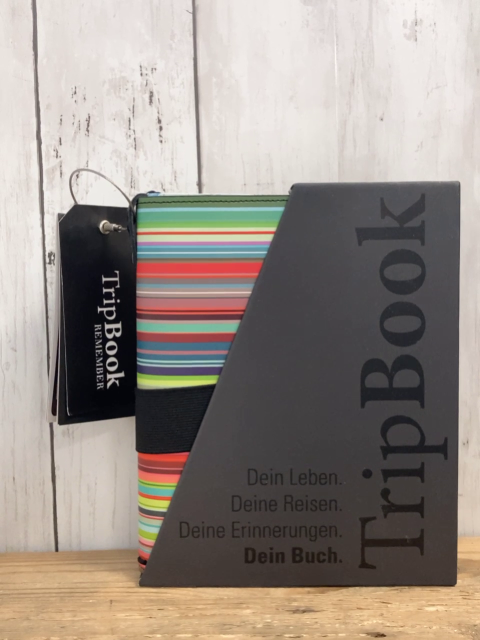 neu  Kreativbuch TripBook mit Schuber 