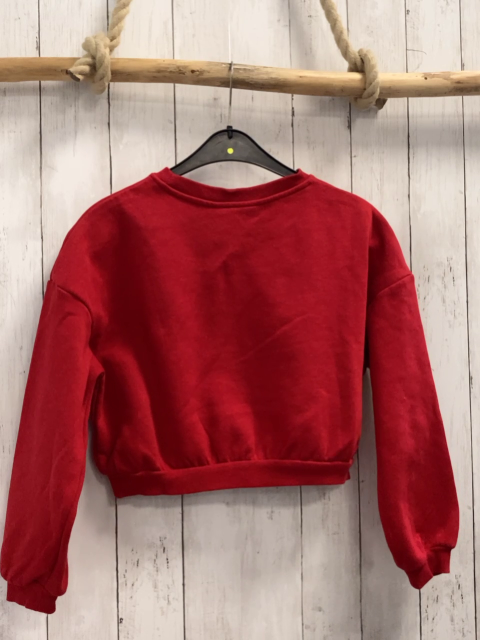 H&M Pullover  Gr. 152  rot weiße Schrift 