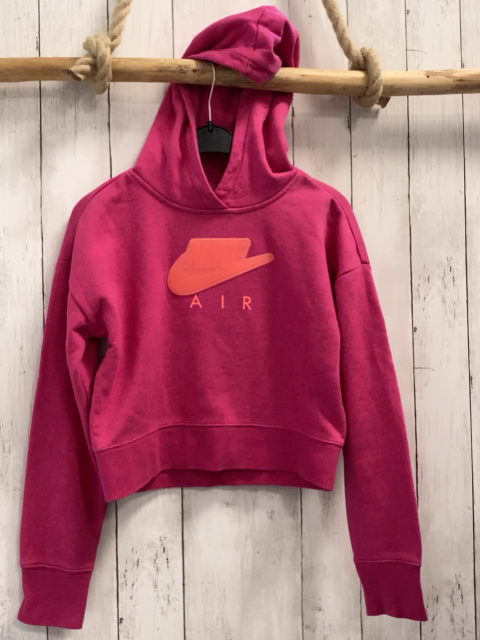 Nike  Pullover  Gr. 146/152  pink Kapuze orange Schrift 