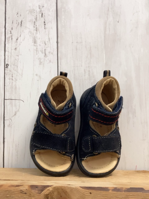 Richter  Sandalen  Gr. 20  blau beige Bund 