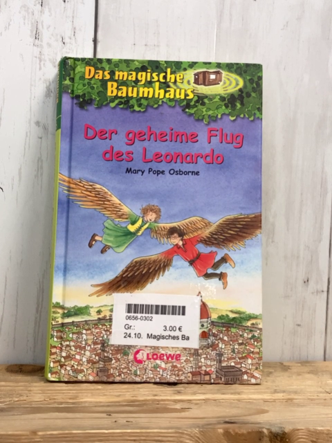Magisches Baumhaus  Buch Der geheime Flug des Leonardo 