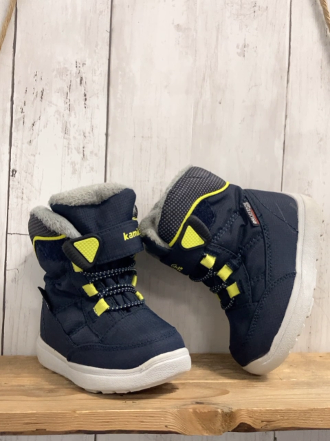 Kamik Boots Gr. 24  blau grau grün