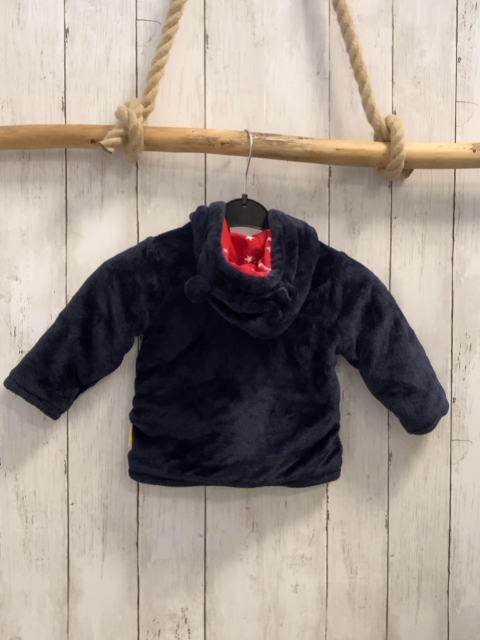 Steiff Plüschjacke Gr. 74  blau