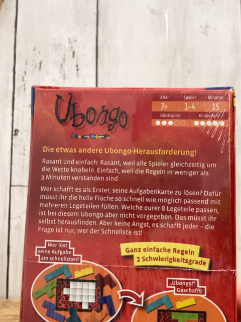 neu  Spiel Ubongo 