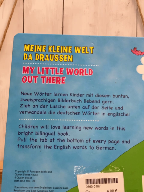   Pappbuch Meine kleine Welt da draußen / My Little World out there 