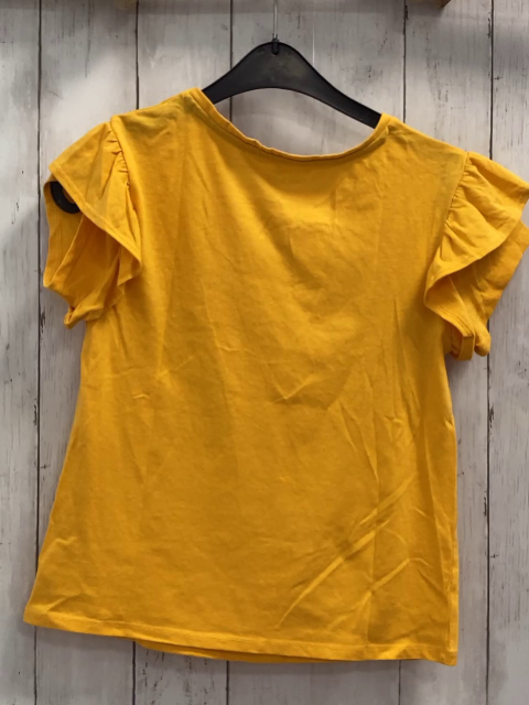 Cynthia Rowley T-Shirt  Gr. 152  gelb Einhorn mit Paileten 