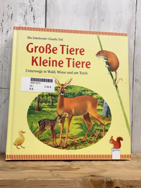  Buch Große Tiere - Kleine Tiere 