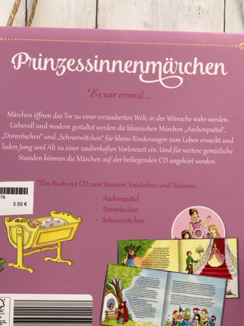  Buch Prinzessinnenmärchen 