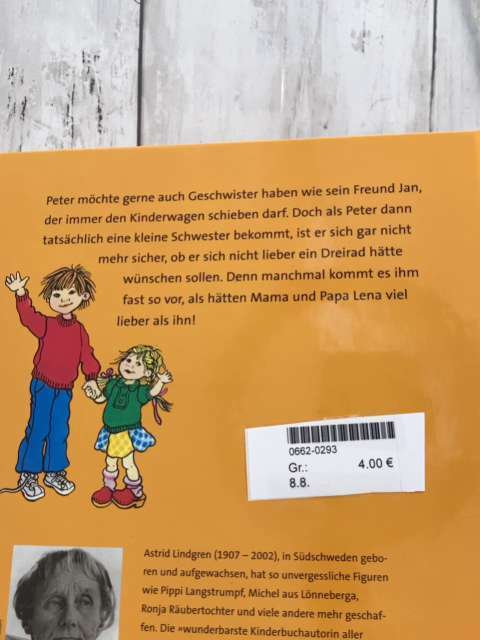   Buch Ich will auch Geschwister haben 