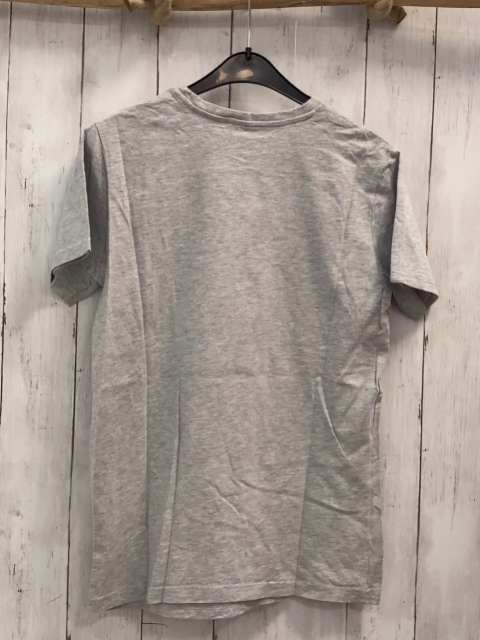   T-Shirt  Gr. 152  grau bunte Schrift Simpsons 