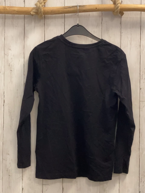   Langarmshirt  Gr. 158  schwarz Figur Naruto Schrift 