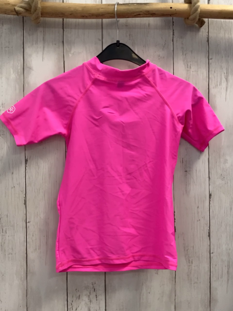 zara UV-Schutzshirt Gr. 128  pink Tiere Pflanzen