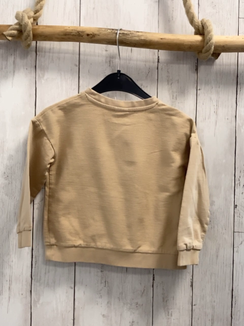 Alana  Pullover  Gr. 98  beige Bauchtasche 