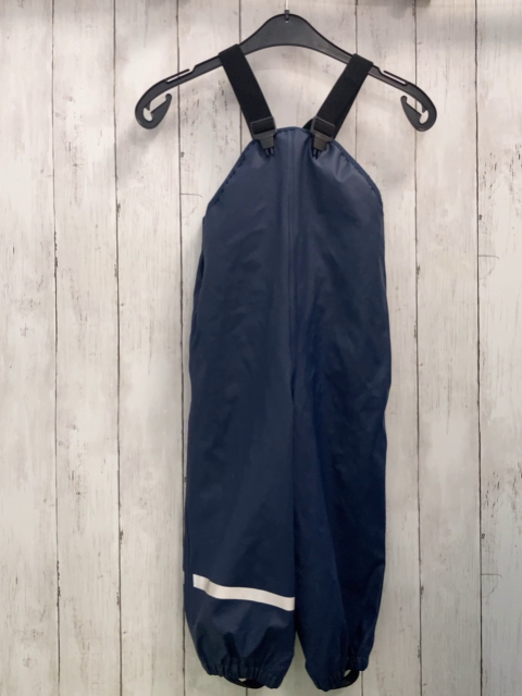 H&M Regenhose  Gr. 98  blau gummiert 