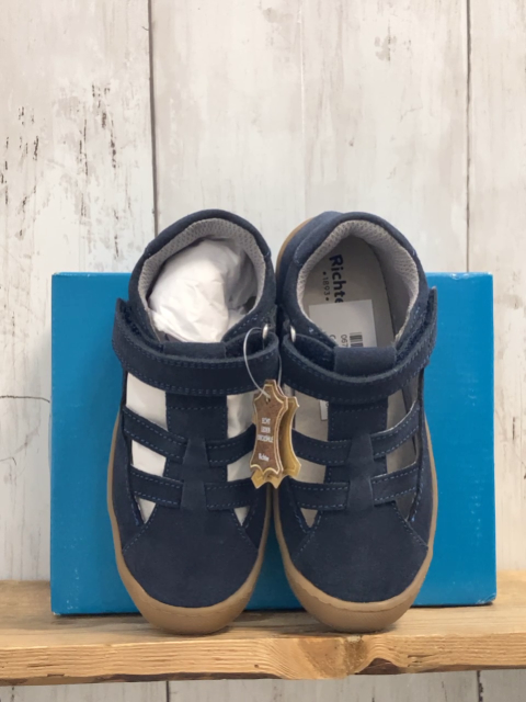 neu Richter  Schuhe  Gr. 26  blau Veloursleder mystic 
