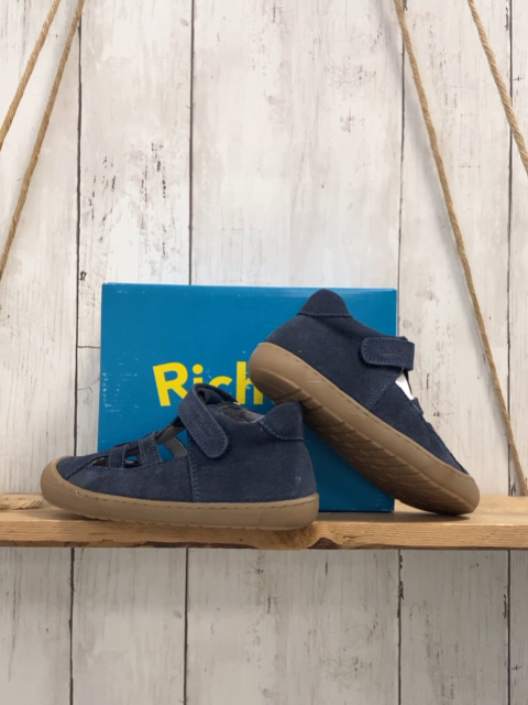 neu Richter  Schuhe  Gr. 26  blau Velourleder Mystic 