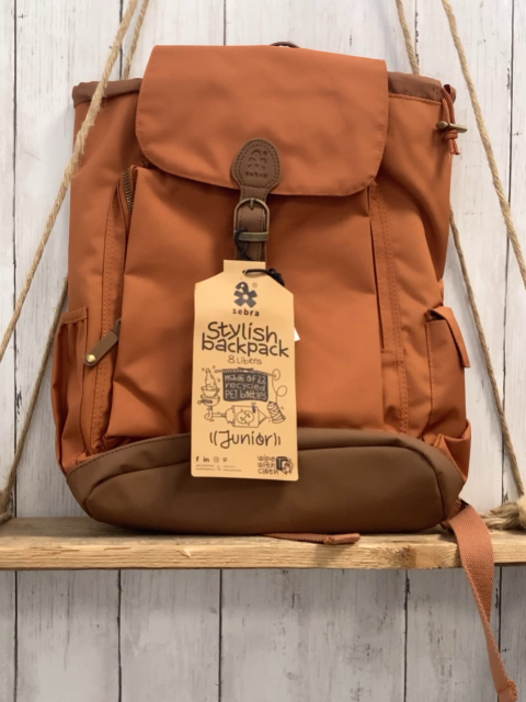 neu Sebra  Rucksack Gr. 8 Liter   rost braun Stylish backpack