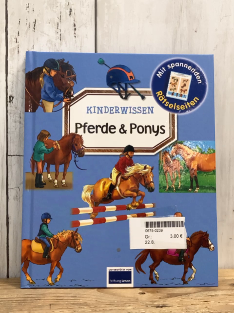   Buch Kinderwissen Pferde und Ponys 