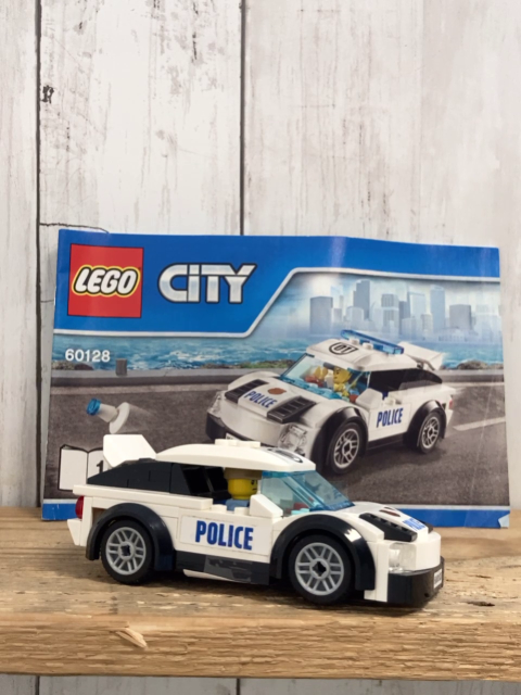 Lego  42081  Technik weiß blaues Polizeifahrzeug 