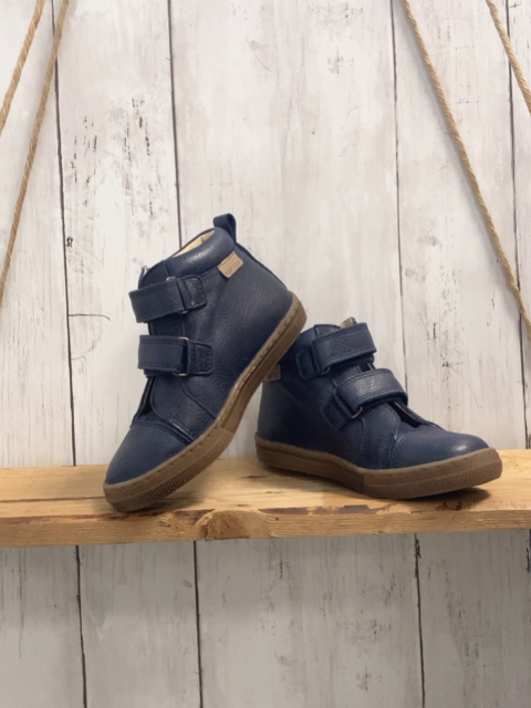 neu RAP Schuhe  Gr. 27  blau Leder mit Stern 