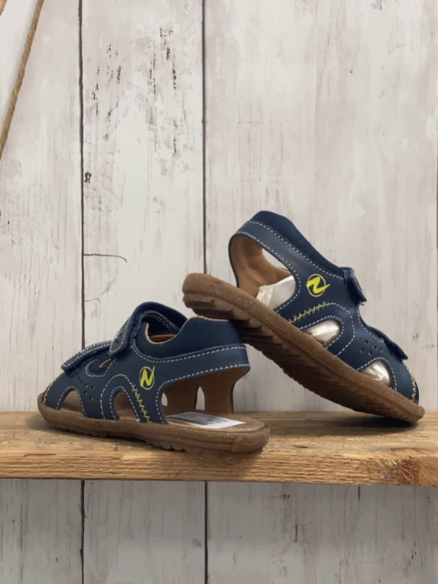 neu Naturino  Sandalen  Gr. 29  "Himmel" dunkelblau weiße Nähte 