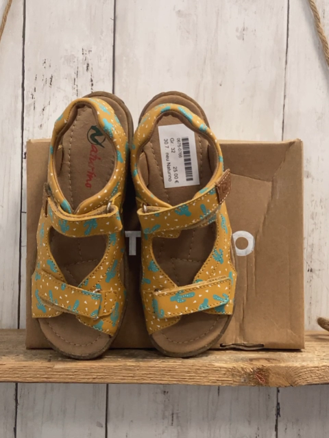 neu Naturino  Sandalen  Gr. 32  mais türkis Kakteen Skyline 