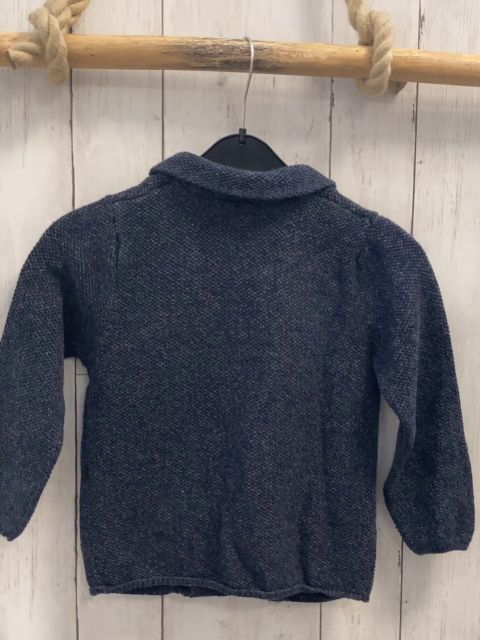 Zara  Jacket  Gr. 116  blau grau meliert 