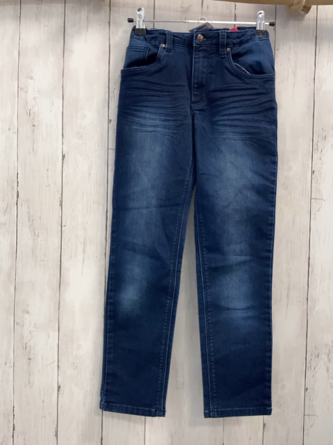  Hose  Gr. 146/152  blau Jeans Bund verstellbar 