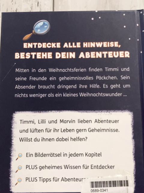  Buch Ein Rätsel zu Weihnachten 