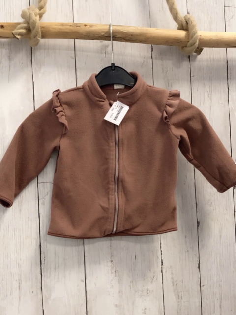 H&M Fleecejacke Gr. 74  altrosa