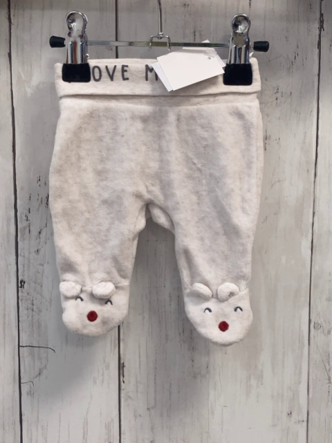   Babyhose  Gr. 46  hellgrau Nicky Tiergesicht 
