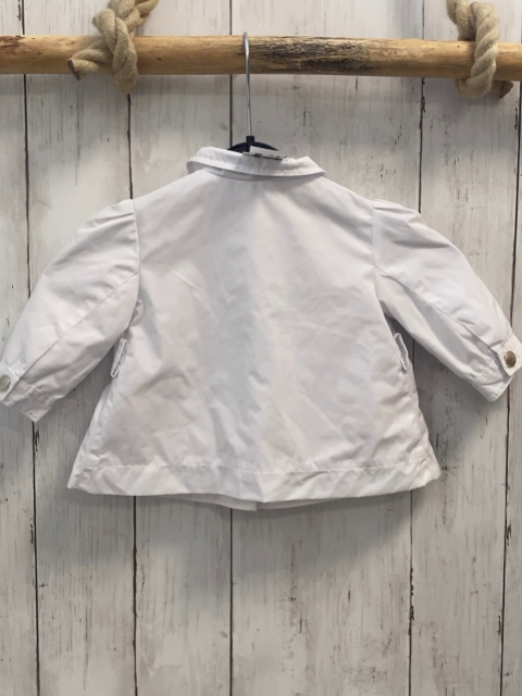 Laura Biagotti  Jacke  Gr. 62  weiß Rüschen 