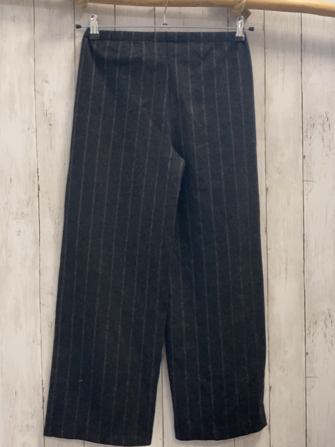 zara Hose Gr. 152  grau Streifen Kordel