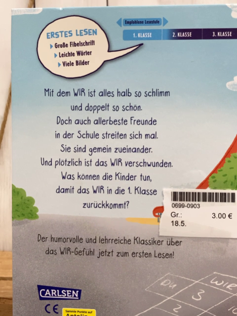   Buch Das kleine Wir in der 1. Klasse 