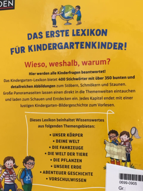 Duden  Lernbuch Kindergarten Lexikon 
