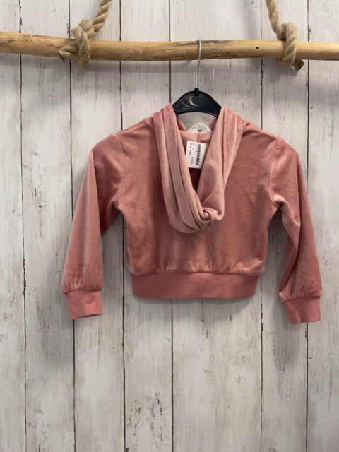 H&M  Nickyjacke  Gr. 98  rosa Kapuze 