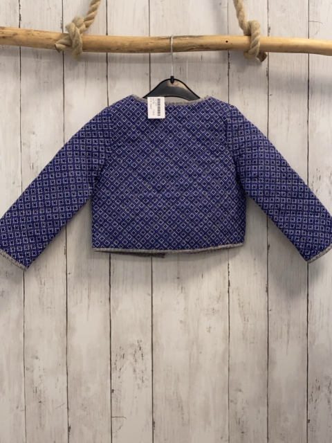Esprit  Sweatjacke  Gr. 92  lila + weiß lila Druck 