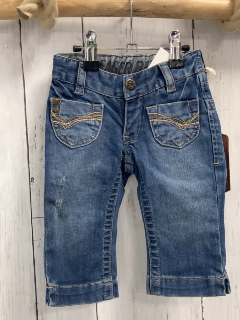 Eager Beaver  Hose  Gr. 68  blau Jeans Bund verstellbar 