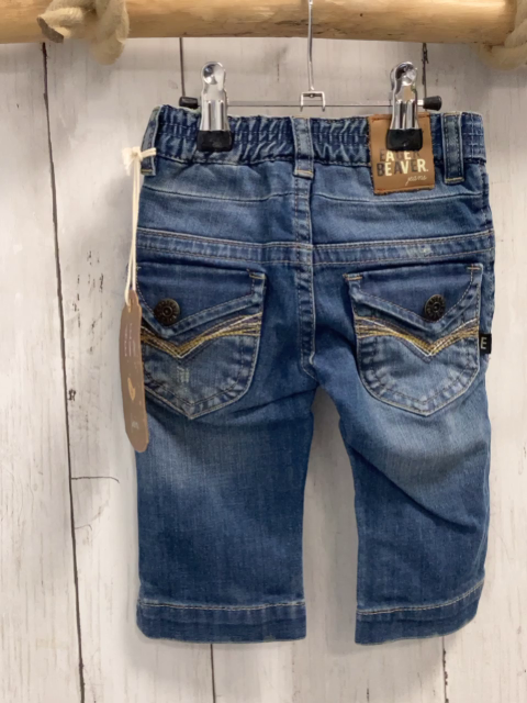 Eager Beaver  Hose  Gr. 68  blau Jeans Bund verstellbar 