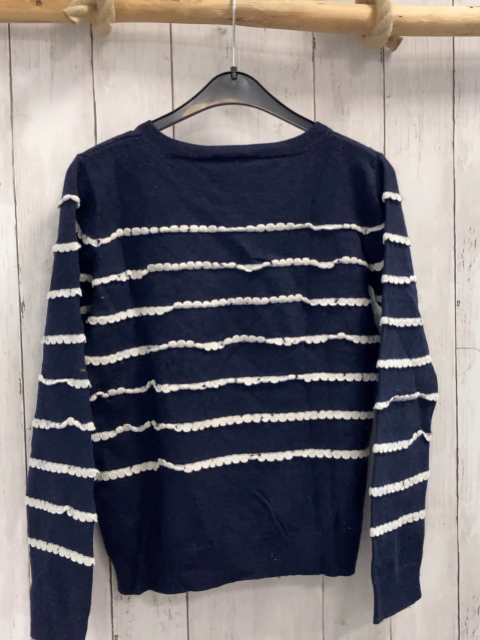 Jacadi  Pullover  Gr. 152  blau weiße Streifen mit Borte